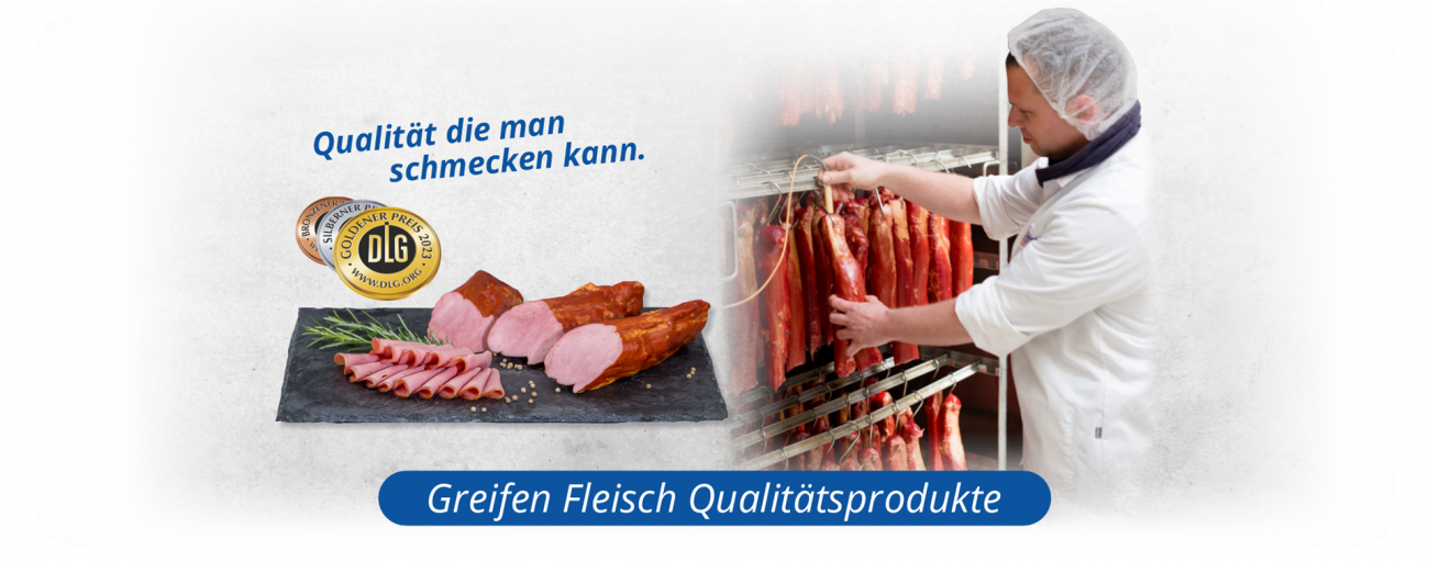 Greifen Fleisch Qualität