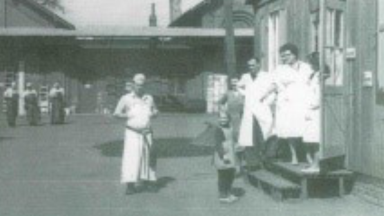 Mitarbeiter des alten Schlachthofs